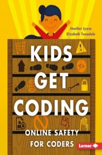 book cover for kids get coding online safety for coding