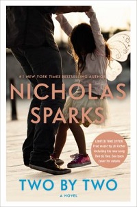 book cover for two by two a novel by nicholas sparks