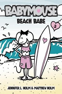 book cover for babymouse number 3 beach babe