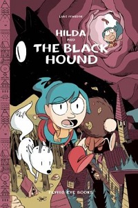 book cover for hilda and the black hound by luke pearson