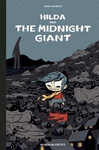 book cover for hilda and the midnight giant by luke pearson
