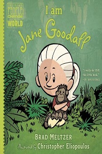book cover for i am jane goodall by brad meltzer