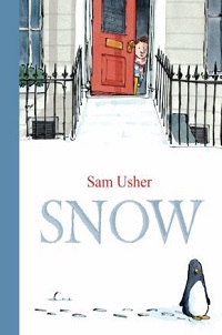 book cover for snow by sam usher