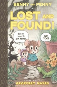 book cover for toon benny and penny in lost and found by geoffrey hayes
