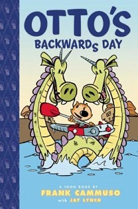 book cover for toon ottos backwards day by frank cammuso