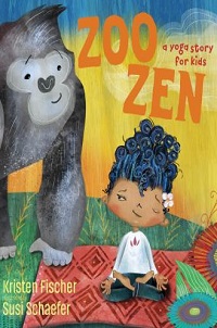 book cover for zoo zen by kristen fischer