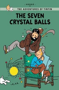 cover adventures of tintin the seven crystal balls