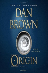 cover origin by dan brown read by paul michael