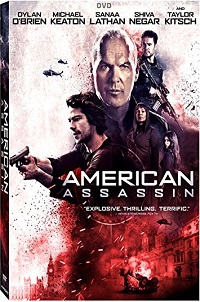 dvd cover for american assassin