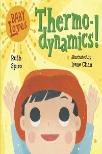 board book cover baby loves thermodynamics by ruth spiro