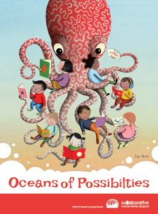 Octopus reading to children