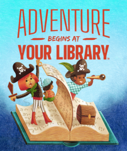 Adventure Begins at your library summer reading 2024